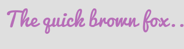 Image with Font Color B76EB8 and Background Color DFDFDF